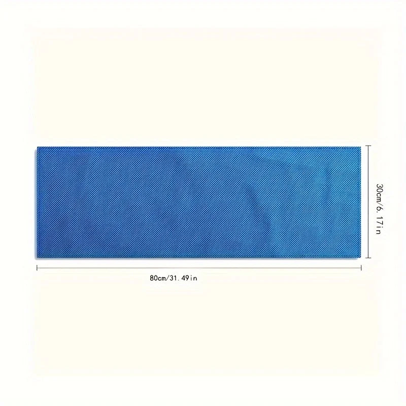 1Pcs Quick-Drying Sports Towel with Storage Box and Cooling Ice Blanket for Outdoor Fitness and Camping