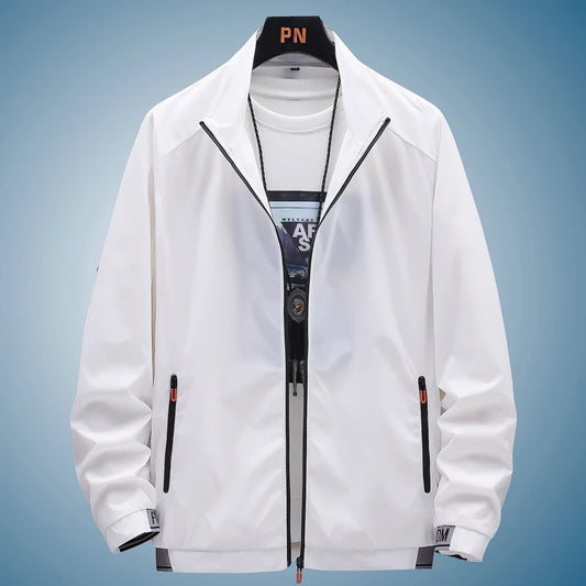 New Sunscreen Coats Men's Breathable Sports Waterproof Jacket Summer UV Protection Outdoor Fishing Skin Clothing