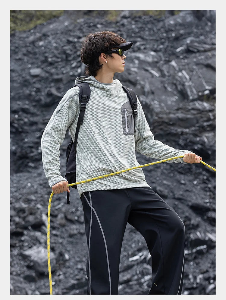 Outdoor Sport Hoodie Men Women Loose Casual Lightweight Warm Pullover Hooded Sweatshirts Couple Autumn Winter Hoody Tops