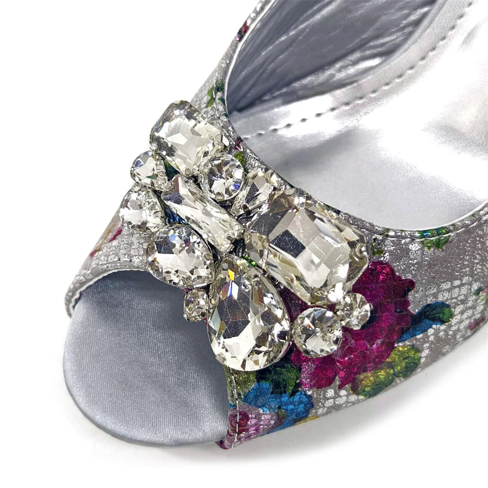 Venus Chan Italian Sandals and Bags Matching Set 2024 Women Heel Party for Gold Colour Wedding Bigger Size Thick Heel Shoes