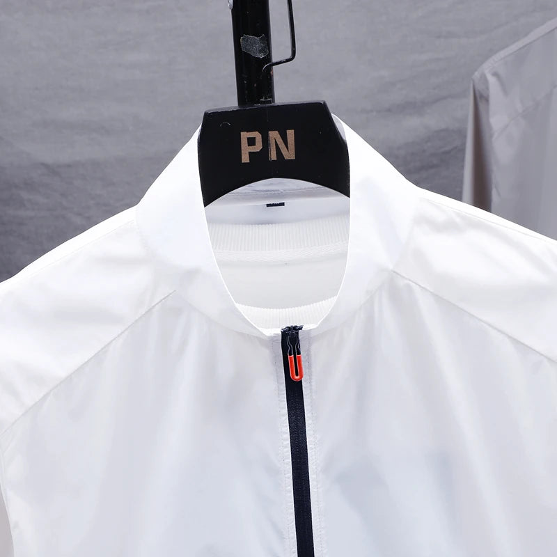 New Sunscreen Coats Men's Breathable Sports Waterproof Jacket Summer UV Protection Outdoor Fishing Skin Clothing