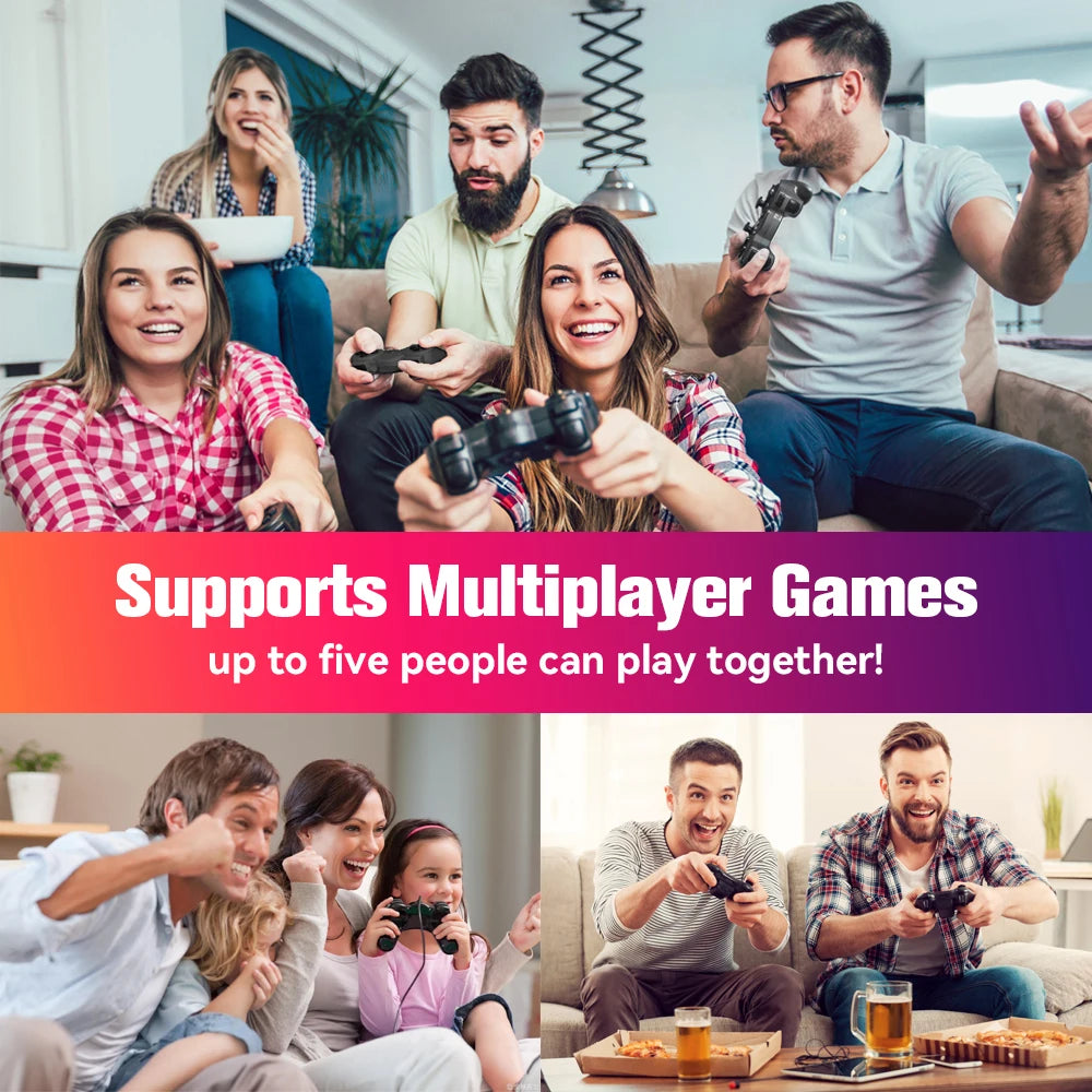 Retro Gaming SSD for Switch/PS5/Xbox/PS4/PS3/PS2/WIIU 80+Emulators Launchbox＆Retrobat＆Playnite 16191 Games Console for PC/Laptop