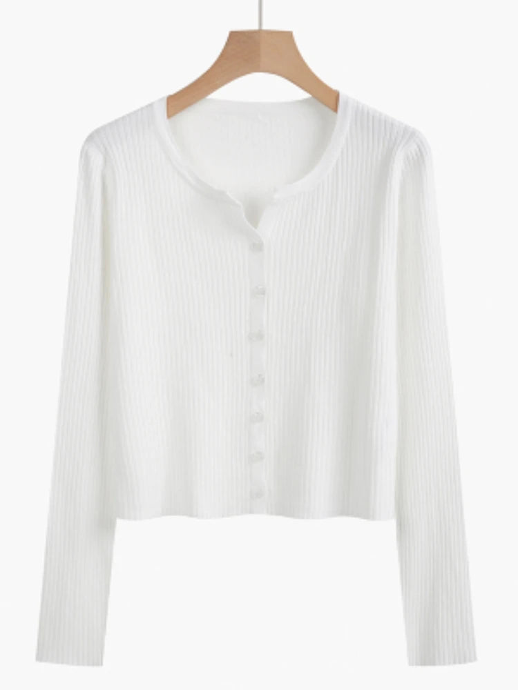 2025 Fashion Women Sweater Female Cardigan Thin Outerwear Short Short Design Sweater Long-sleeve Small Cape Blusa Feminina