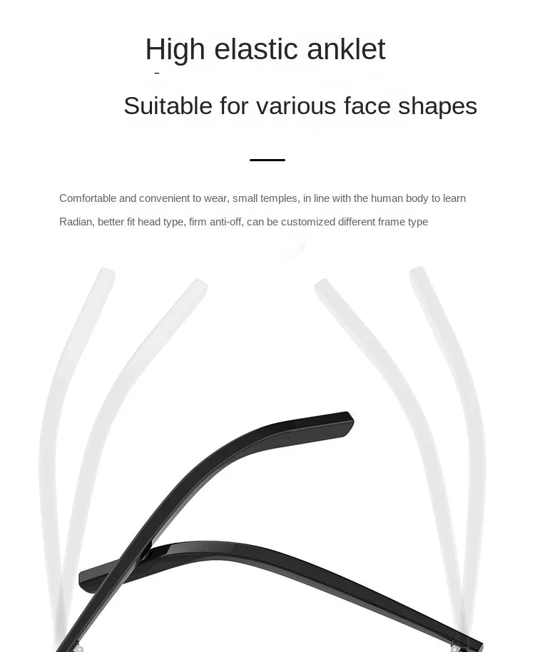 3-in-1 Smart Glasses Open Ear Music Hands-Free Calling Stereo Sound Wearable Headsets Smart Sports Anti-Blue Light Sunglasses