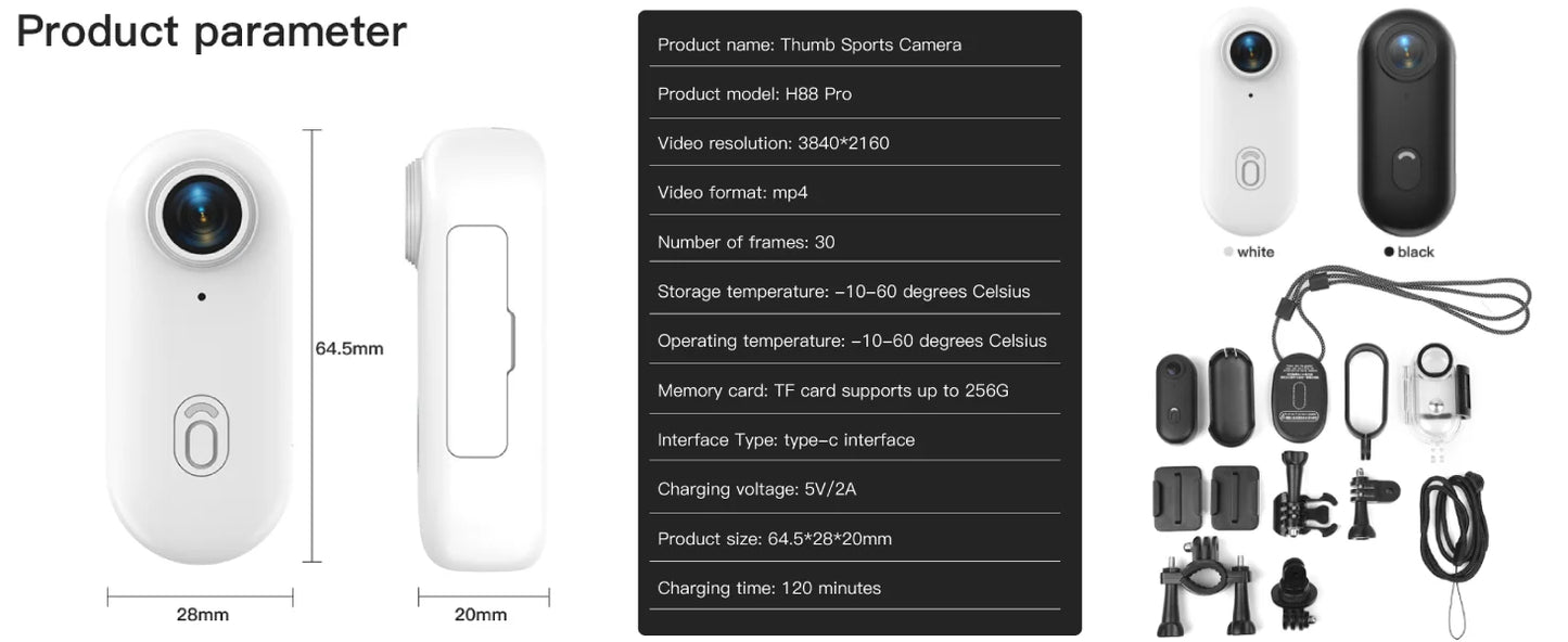 4K Outdoor Sports Camera Multifunction WIFI In Helmet Motorcycle Bike Waterproof Bicycle Action Mini Body Cam Video Recording