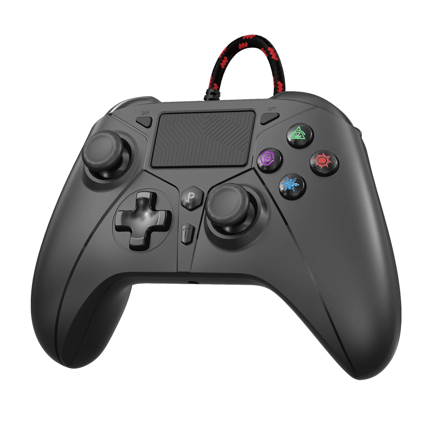 Controller for PS5/4/PC Console Gamepad Wired Rocker Turbo Dual Sense Vibrate Joystick Gaming Remote Control Handle Controllers