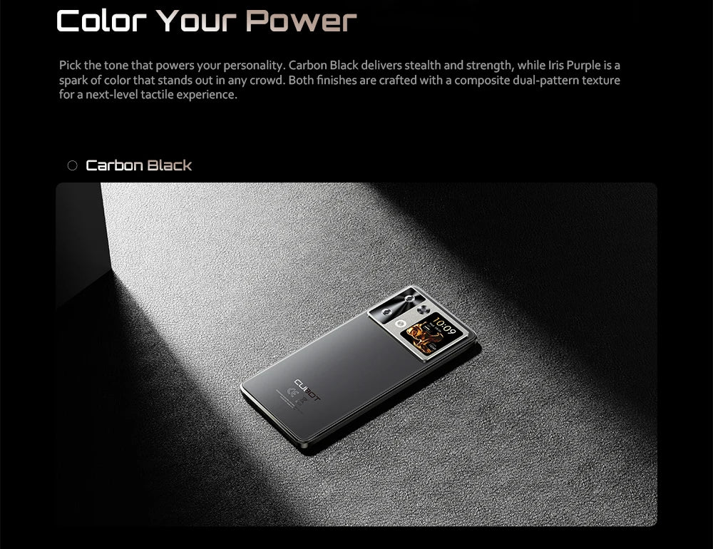 هاتف ذكي يعمل بنظام أندرويد 15 Cubot P90، شاشة 6.88 بوصة 120 هرتز، ذاكرة وصول عشوائي 24 جيجابايت + ذاكرة قراءة فقط 256 جيجابايت، معالج G100 ثماني النواة، 2.2 جيجاهرتز، كاميرا 64 ميجابكسل، بطارية 5100 مللي أمبير/ساعة، NFC، هاتف 4G