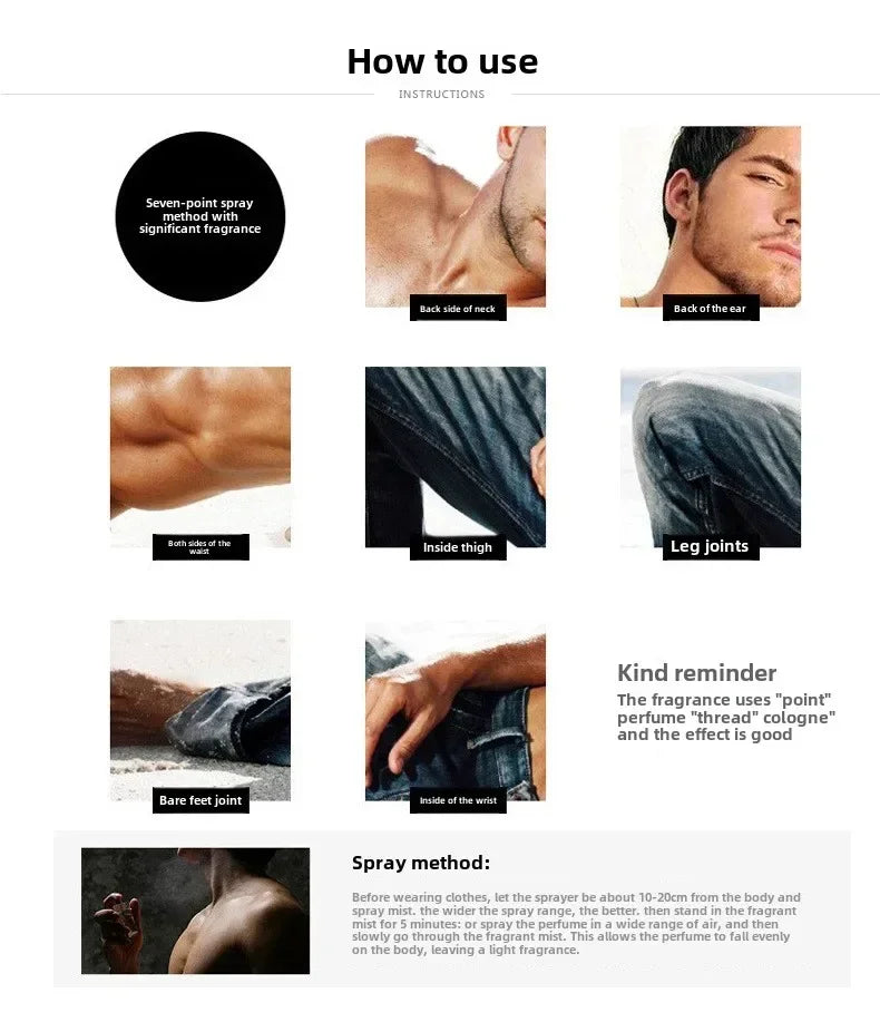 100ML Pheromones Perfume to Attract, Arabic Perfume for Women & Men, Long Lasting Original Eau De Parfum Spray, Gift & Deodorant SwiftNest