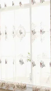 European-style Curtains Simple European Beige Living Dining Room Bedroom Two-story Full-shading Window Curtain Finished Product