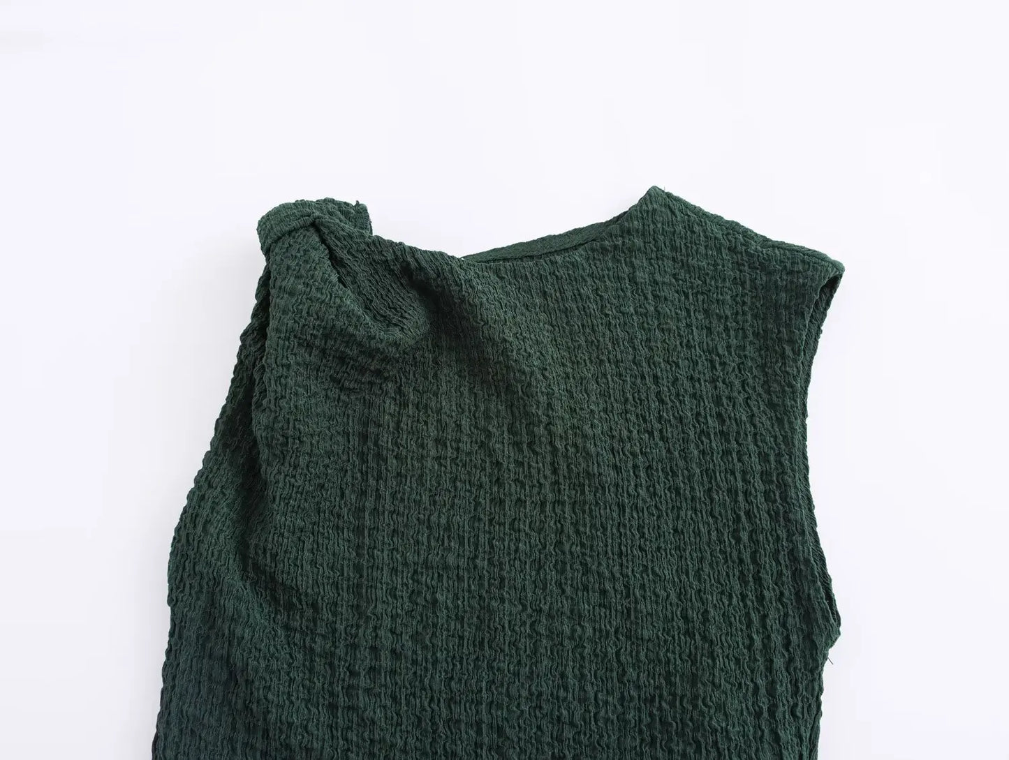 فستان طويل بسيط مزخرف بفيونكة ومنسوج على الطراز الأوروبي والأمريكي للنساء جديد لعام 2025