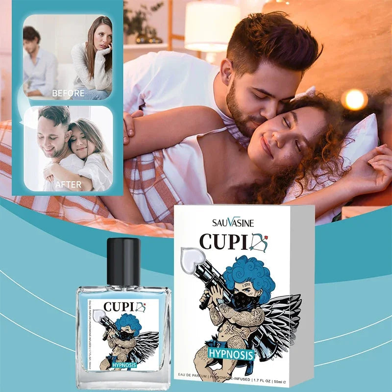 Cupid Pheromone Perfume For Men Enhances Attraction, Lasting Seductive Fragrance Fresh & Charming Scent Perfect Cologne SwiftNest