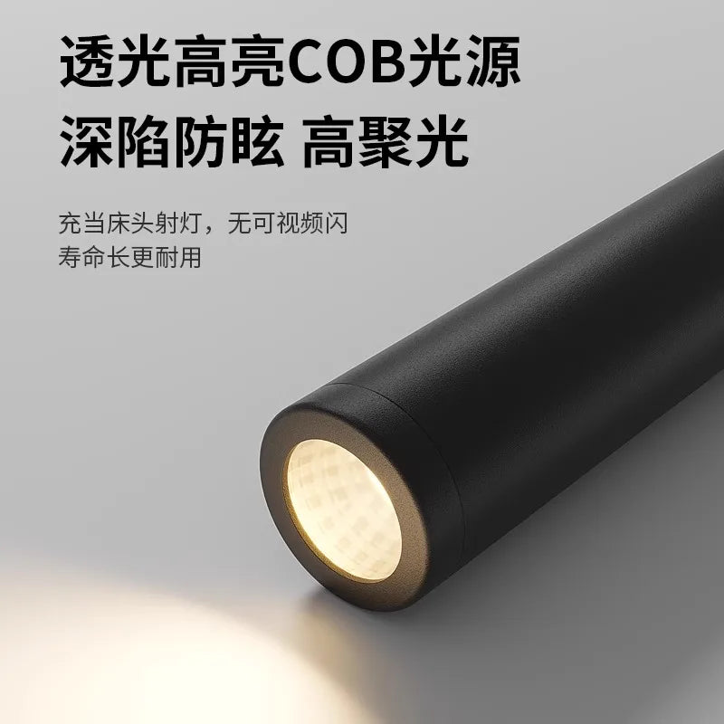 Bedroom Bedside LED Wall Lamp Atmosphere Lamp Modern And Simple Living Room Background Wall Lamp Corridor Wall Spotlight