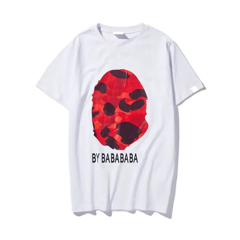 Fashion T Shirt for Men Women Summer Black White T-Shirts Clothing Polos Short Sleeve Luxurys Clothes High Quality Cotton Tops