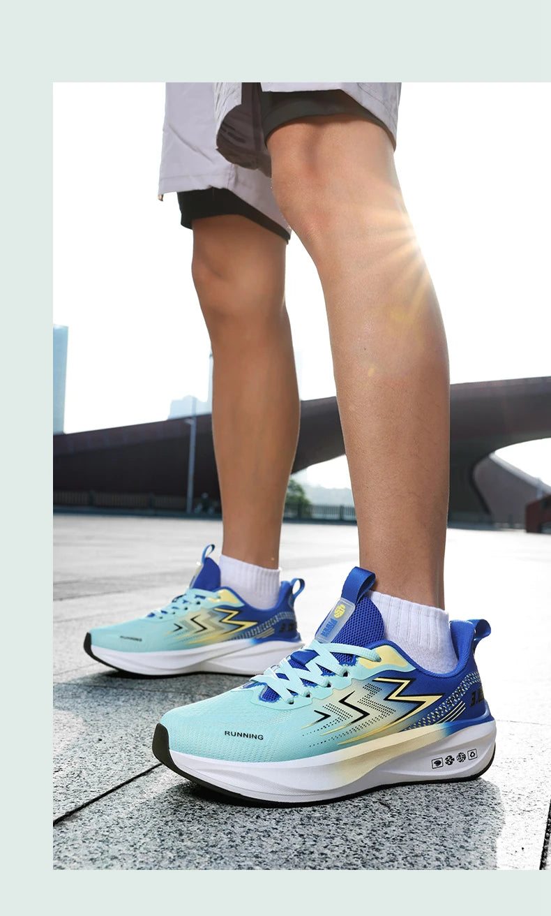 New Men's Outdoor Sports Canvas Shoes – Lightweight & Comfortable Design with Thick Sole for Cushioning & Support. Ideal for Hik