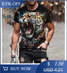 Mens Fashion Crew Neck T-Shirt - Soft,Breathable,Casual Wear