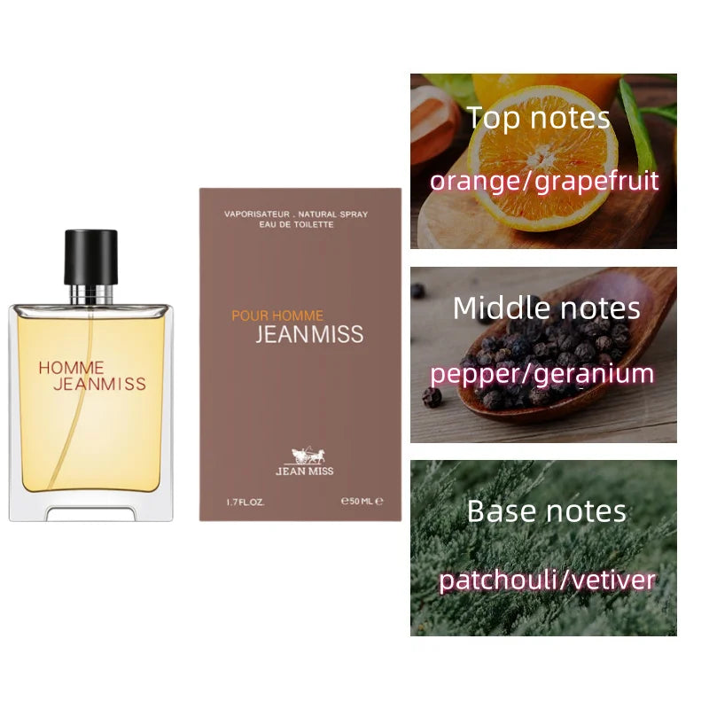 Pheromones Perfume For Men  Earth Fresh Long Lasting Fragrance High End Woody Aromatic Cologne Spray Natural Scent Parfume SwiftNest