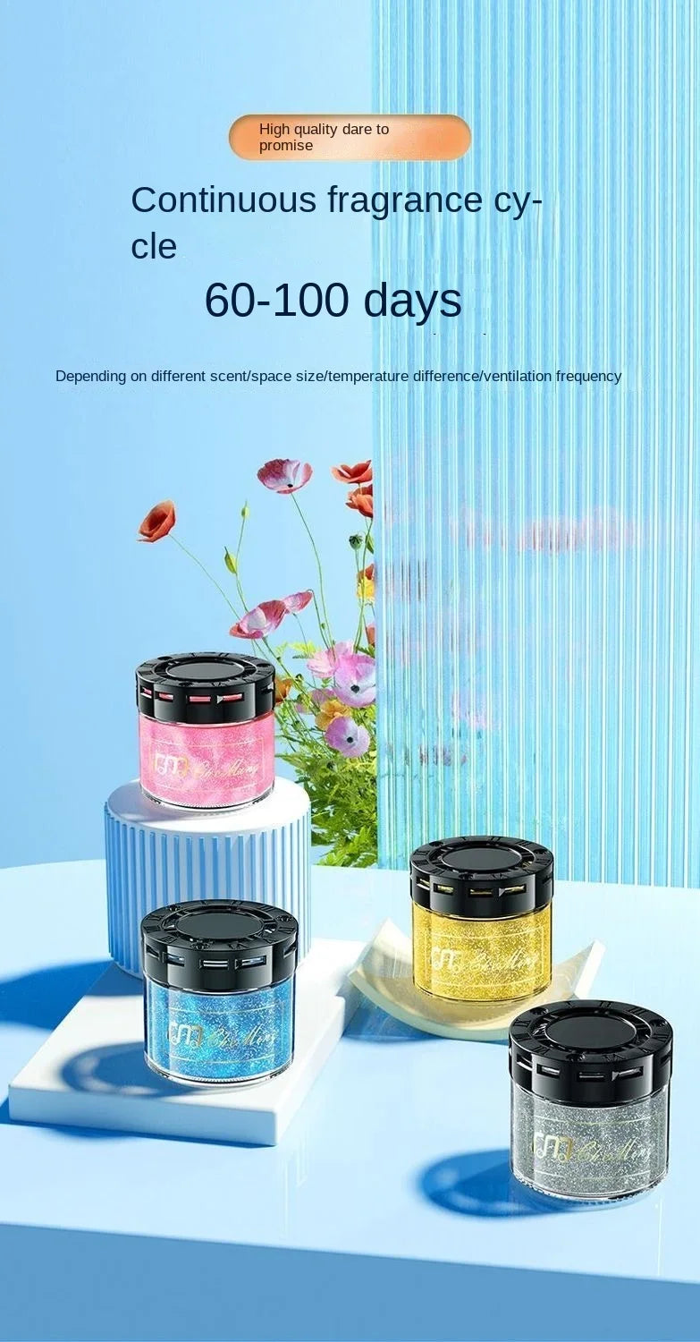 Car Aromatherapy Balm Odor-Removing Fragrance For Cars Long-Lasting High-End Light Fragrance In-Car Solid Perfume Car Ornaments SwiftNest