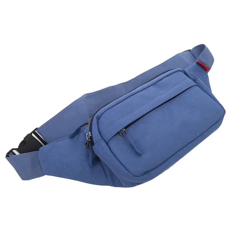 2025 Unisex Sports Fanny Pack - Fashion Canvas Waist/Shoulder Bag for Men & Women, Phone Purse with Casual Crossbody Design