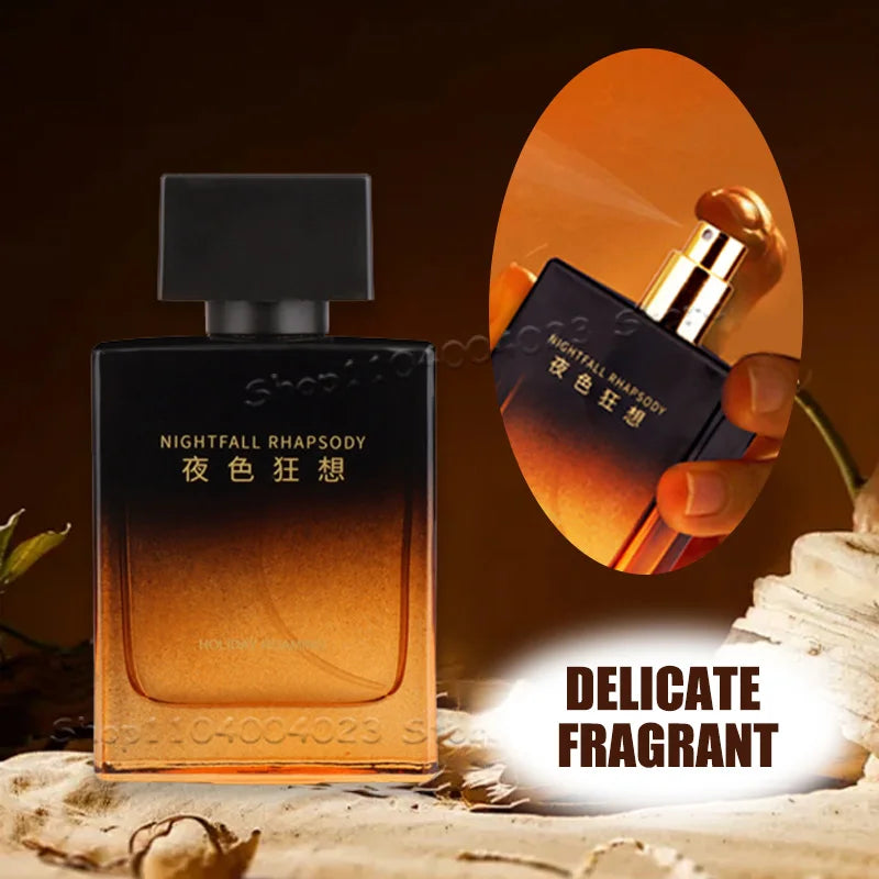 50ML Pheromone Men's Perfume High Quality Woody Scent Emits Charm Enhances Confidence Long-lasting Fragrance Cologne for Men SwiftNest