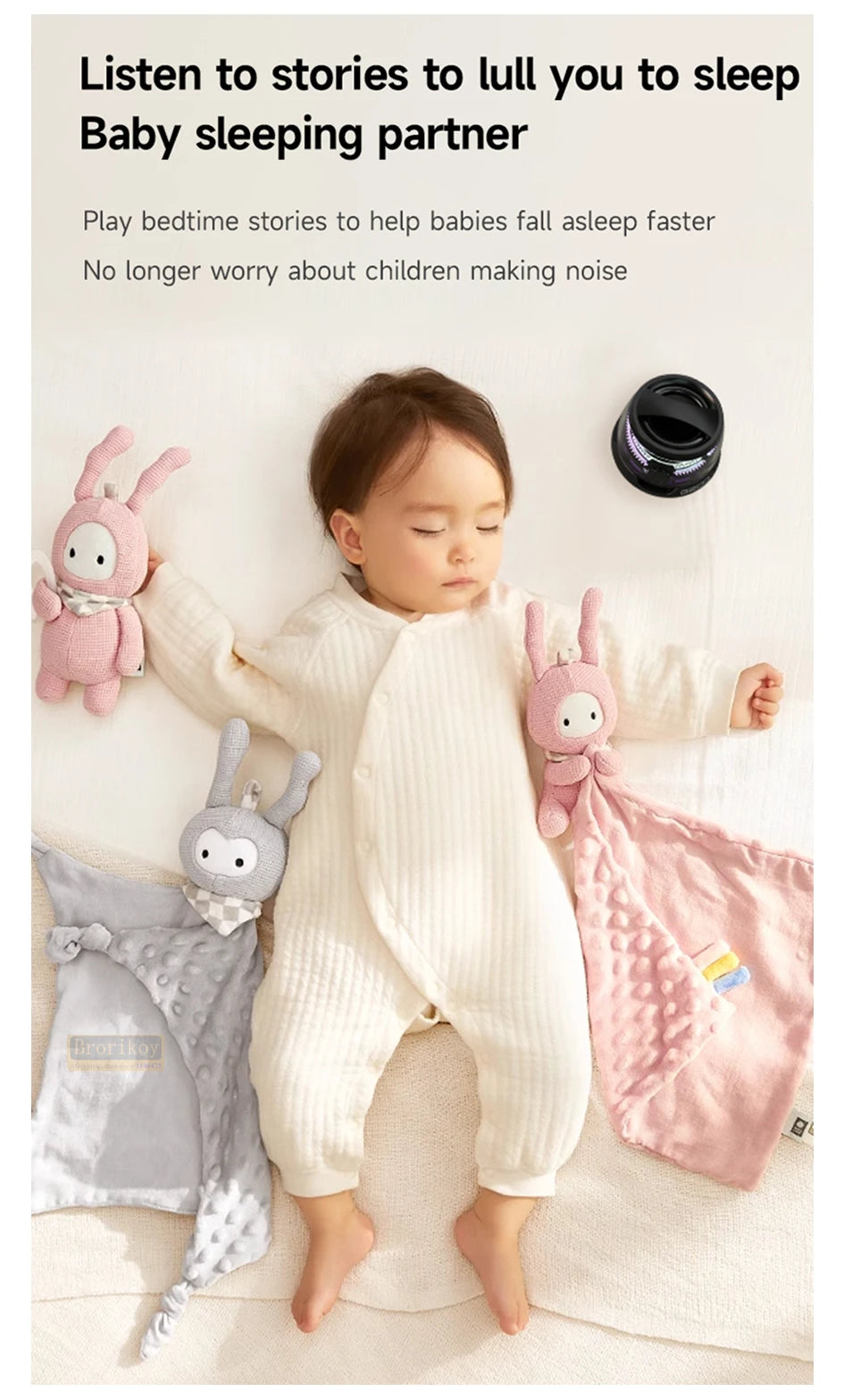 مكبر صوت صغير محمول بتقنية البلوتوث 5.3، مكبر صوت مغناطيسي صغير، صندوق صوت، تشغيل لمدة 7 ساعات، حامل هاتف للكمبيوتر الشخصي، شاومي، هواوي