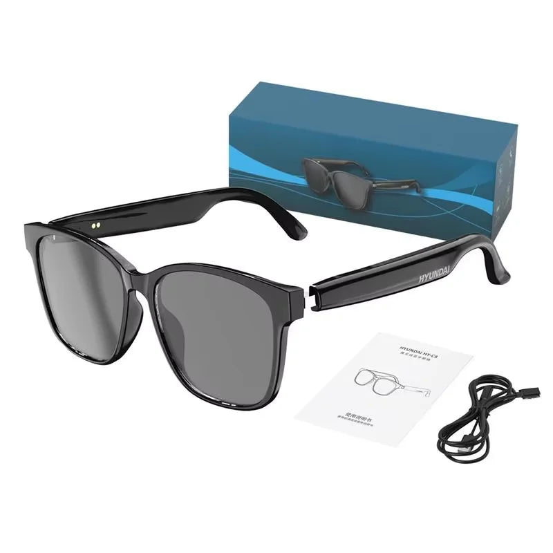 HY-C8 AI Smart Glasses Intelligent Translation Wireless Bluetooth Glasses Real-time Simultaneous Interpretation Headset