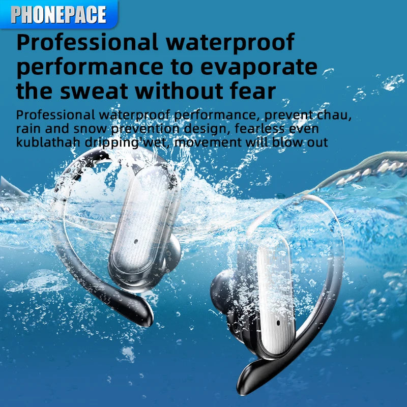 Wireless Bluetooth A520 Headset HD Sound Quality Stereo Universal Headset Touch Light Mini High Quality Earplugs Anti-Sweat