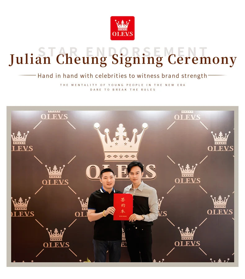 OLEVS 9943 Luxury Elegant Women's Watches Full Diamond Dial Waterproof Fashion Quartz Watch for Ladies Original Authentication SwiftNest