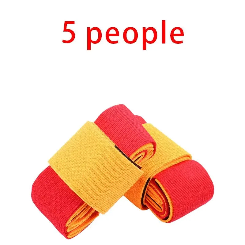 3/4/5/6 People Outdoor Sports Toys Giant Footsteps Game Training Equipment For Kids Adults Teamwork Funy Games Interactive Toy