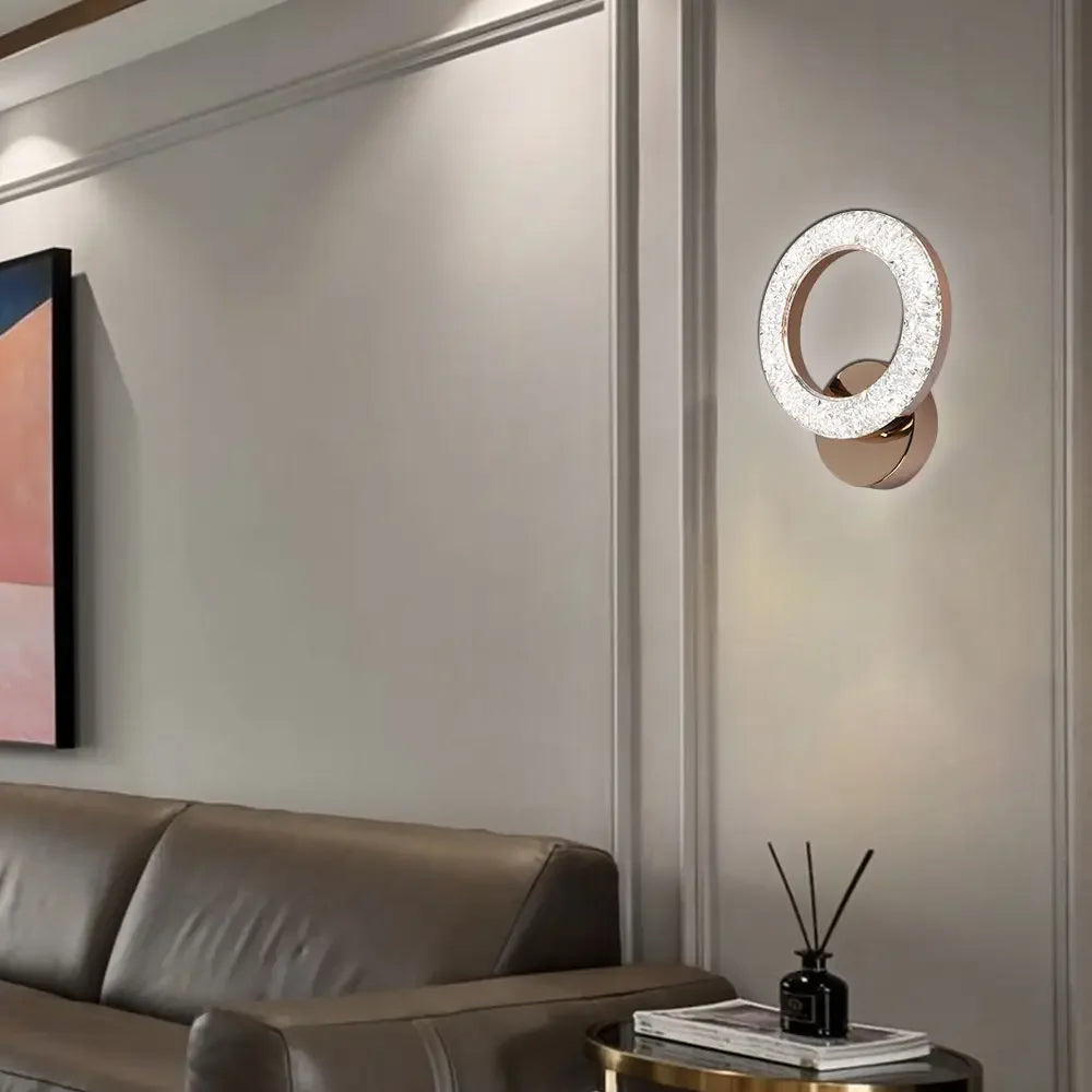 Bedside lamp bedroom decoration new master living  staircase modern simple background aisle wall light