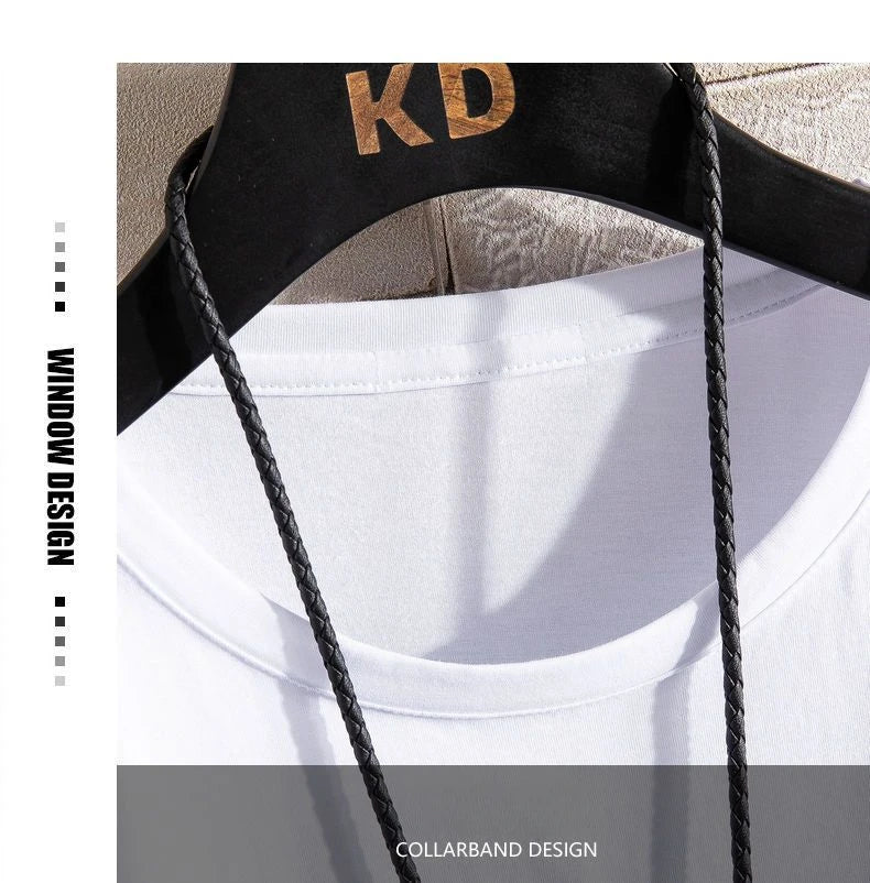 2025 Summer Outdoor Sports Suit Men's Short-sleeved Shorts Casual Fashion Two-piece Set Breathable Quick-drying Fitness Clothes