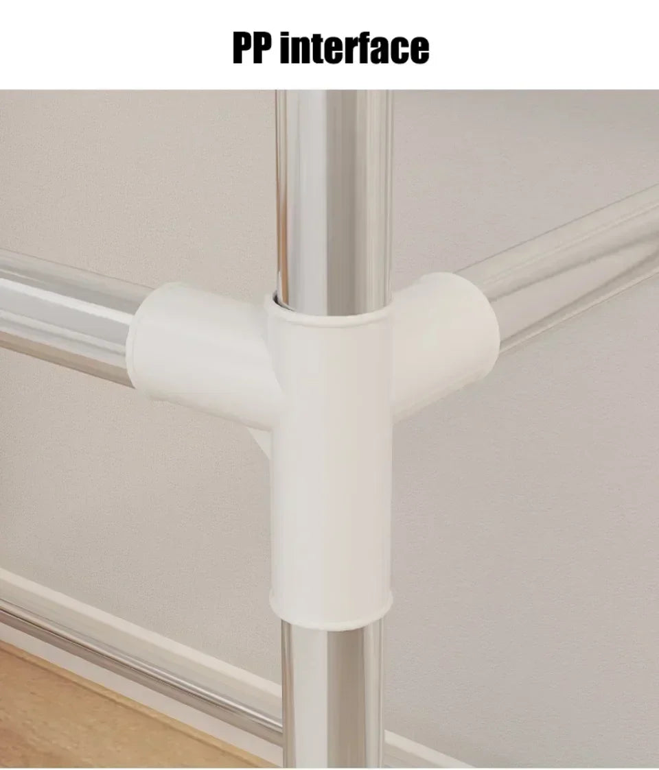 Dustproof Wardrobe Simple Storage Cabinet Multi Layer Storage Bedroom Save Space Armoire Large Capacity Dampproof Cloth Wardrobe