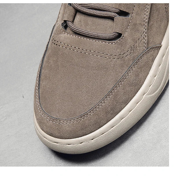 High Top Boots Men's Shoes Fashion Motorcycle Ankle Boots Shoes for Men Winter Boots Men's Sneakers Lace-Up Botas Hombre