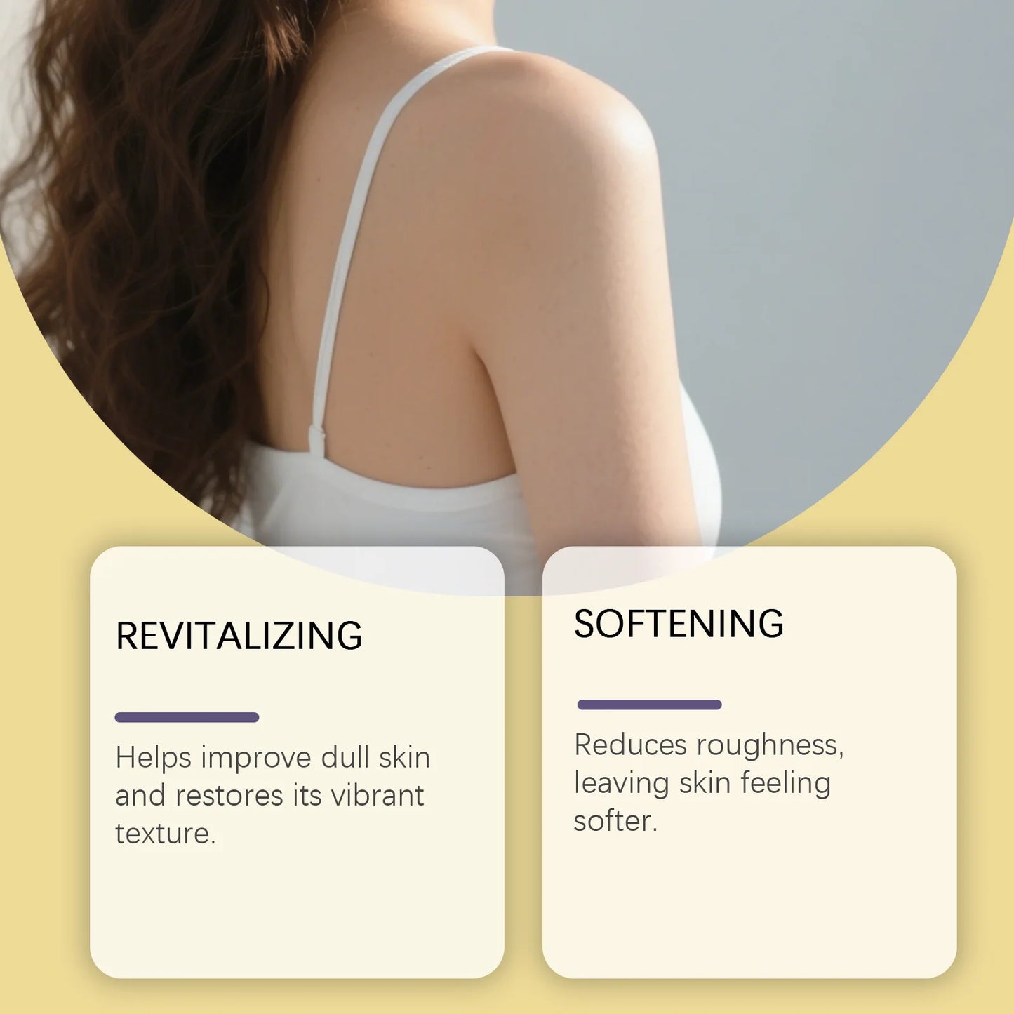 Moisturizing Exfoliating Care Essence Locks Hydration Removes Dead Cells Cares for Neck Skin and Improves Dullness