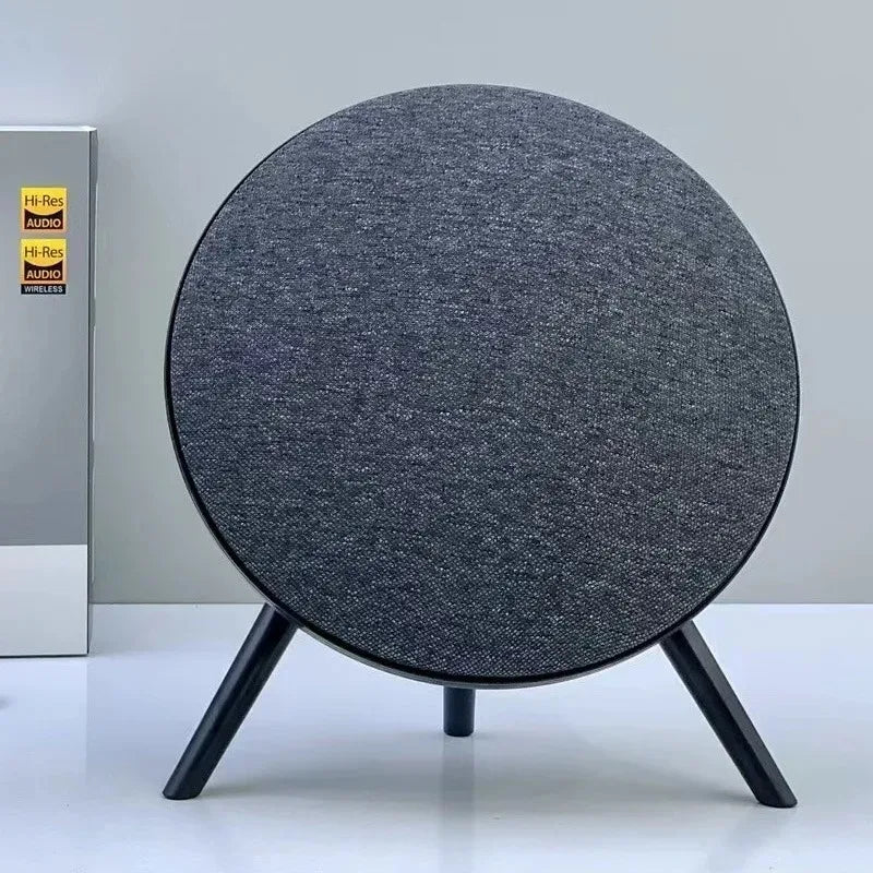 مكبر صوت صغير بتقنية البلوتوث بتصميم UFO BT 5.4 HIFI ستيريو لاسلكي نظام صوت المسرح المنزلي يدعم TWS TF USB AUX FM Play