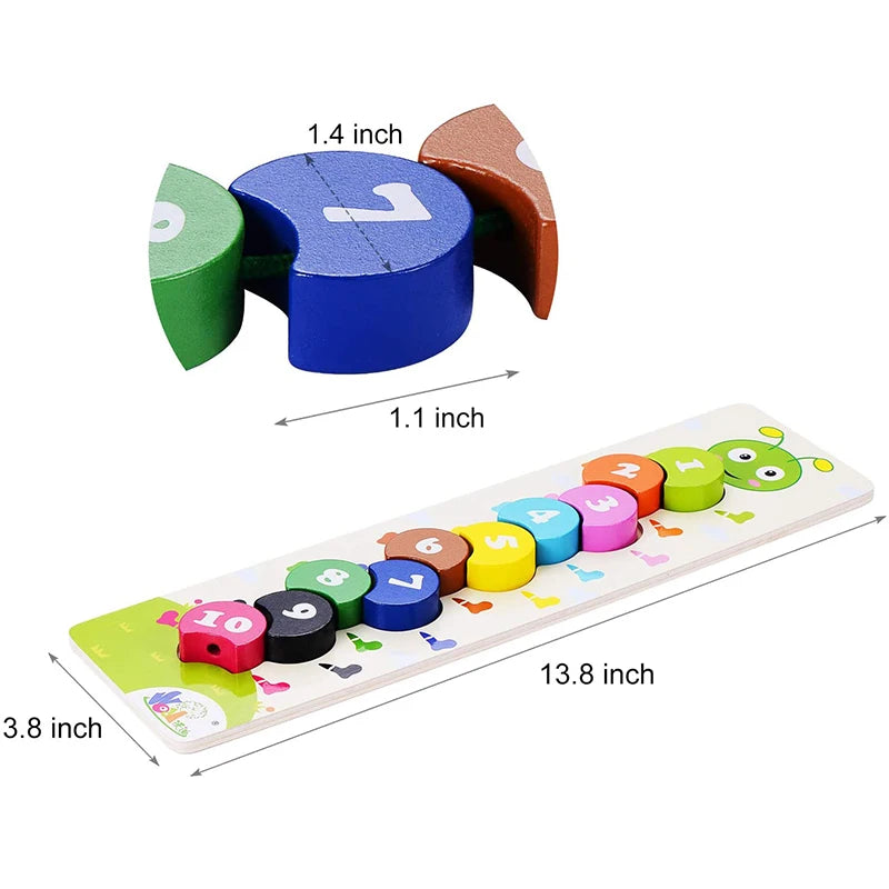 Wooden Lacing Toys for Toddlers Puzzle Preschool Activities Fine Motor Skills Early Educational Children Kids Games