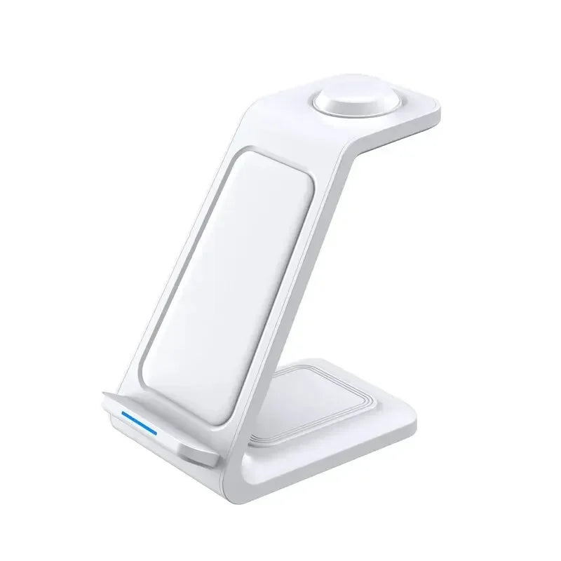 3 In 1 Wireless Charger Stand 30W Fast Charging Station for iPhone 16 15 14 13 12 11 iWatch 10/9/8/7 Ultra Airpods Phone Holder
