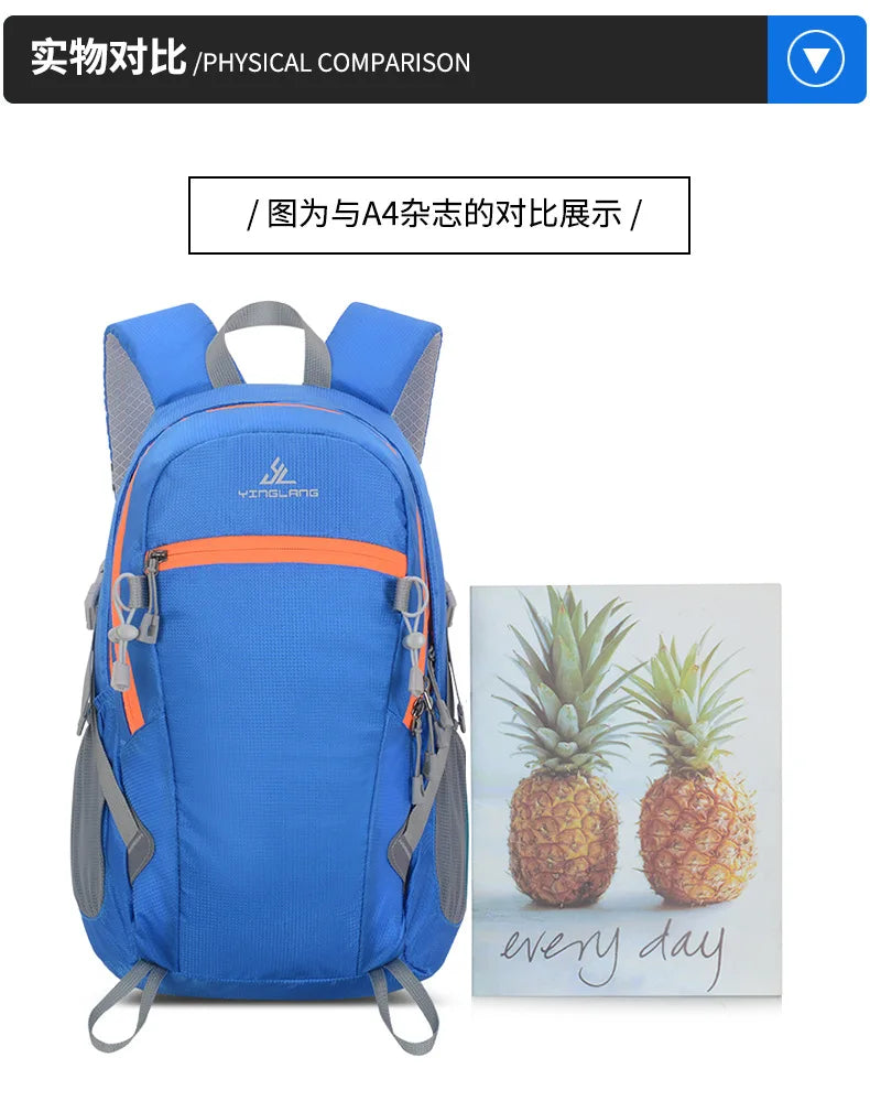 Lightweight and Portable 20L Outdoor Sports Backpack for Hiking Climbing Traveling backpacks school bag mochilas