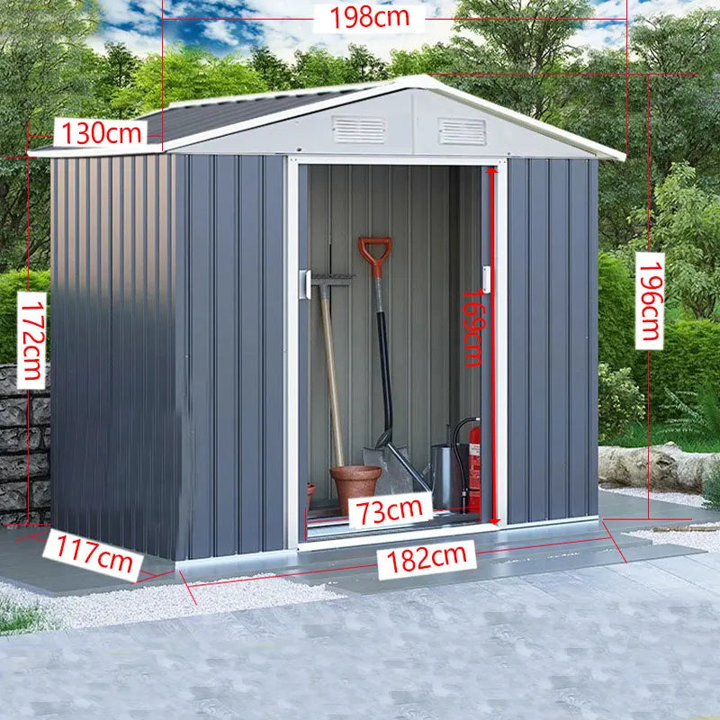 Outdoor Garden Tool Room Self Built Simple Mobile House Assembly Activity Storage Household Removable Temporary House