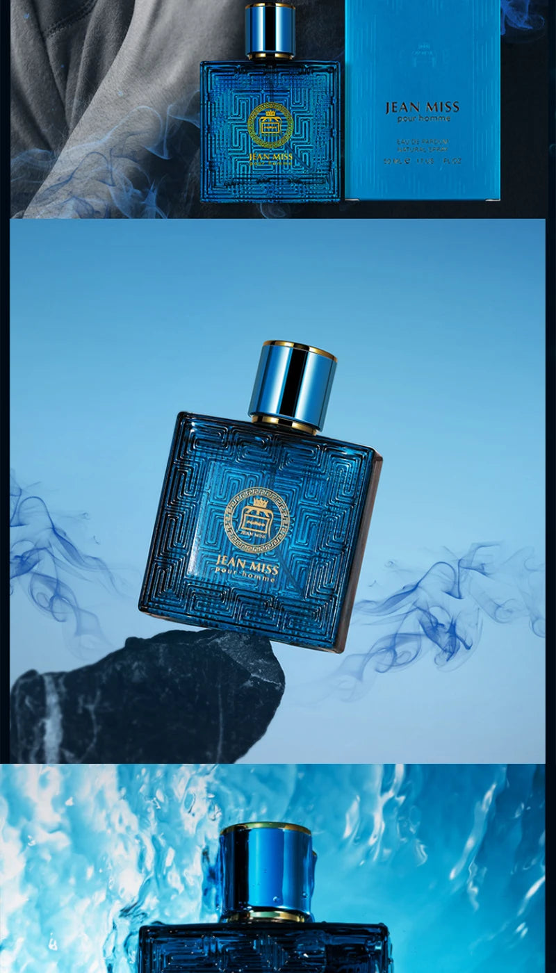 Ares Men's Perfume - 50ml, Fresh Light Fragrance, Woody Scent, Ideal for Daily Use ,Charming perfume, a must-have for a date SwiftNest