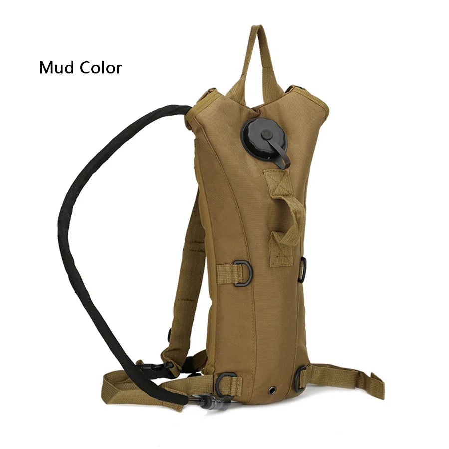 Sports backpack with 3L waterproof water bladder, suitable for running, jogging and cycling