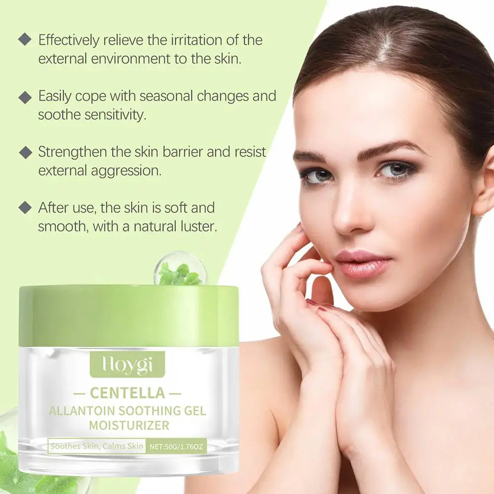 جل سنتيلا اسياتيكا المرطب والمهدئ للوجه، جل ترطيب عميق وإصلاح للعناية بالبشرة للنساء