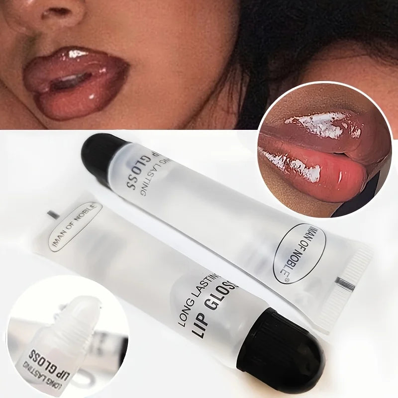 6pcs Glossy Finish Lip Gloss, Moisturizing Cream for All skin Types,Non-Sticky Hydrating Lip Oil, Long-Lasting Shine for Dry Lip