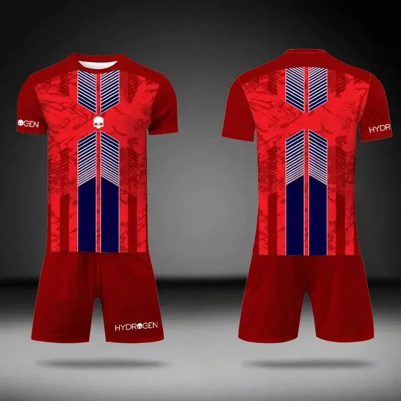 Summer Breathable Sports Two-Piece Outfits: T-Shirt and Shorts Set Suitable for Outdoor Tennis, Badminton, and Basketball