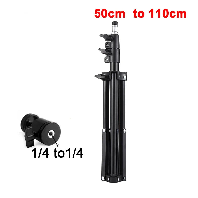 DITONG 110cm 1/4 screw hole Universal Portable Bracket for magcubic HY300 pro Projector Tripod Stand Mount  HY320 mini projector