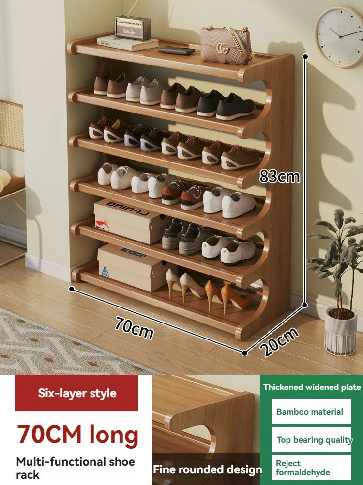 Shoe rack Dormitory Home Multi story Small Narrow Rental Room Dustproof Simple Rack Storage Dormitory Storage Rack Space Shoe Ca