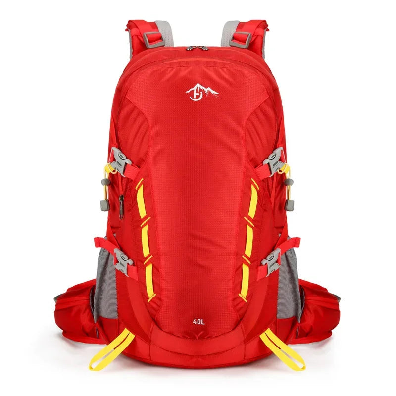 Outdoor TravelBackpack 30-40L Men's and Women's Outdoor Sports Bag Waterproof Camping Hiking Rain