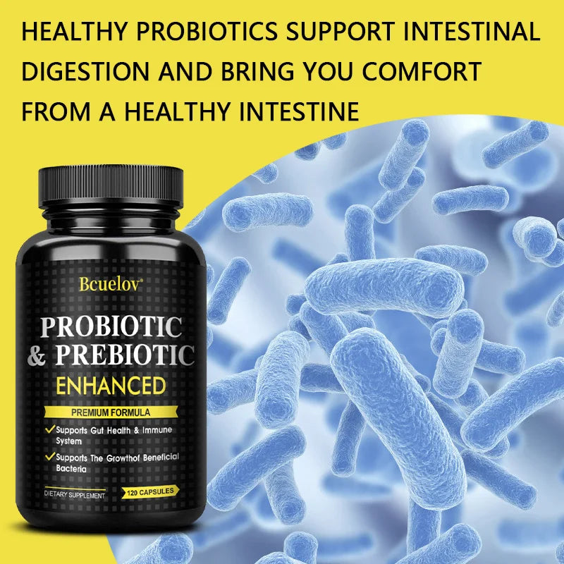 Probiotic Supplements - Support Gut Health and The Immune System, Promoting Overall Well-being and Digestive Health