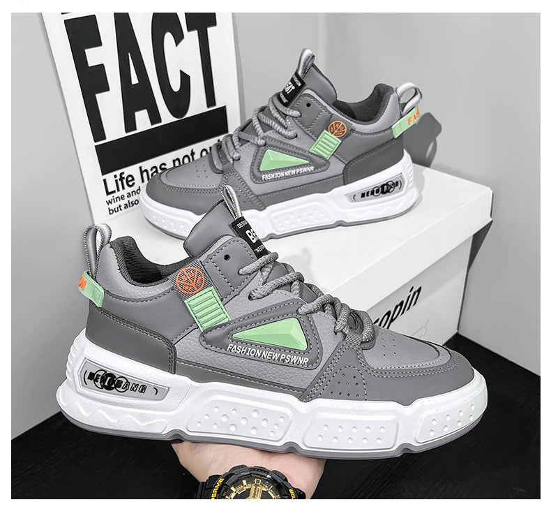 Men Casual Sneakers Summer new Breathable Sport Shoes Outdoor Running Shoes  Versatile student Athletic Jogging  Walking Shoes