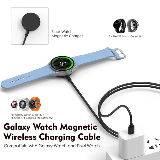 Watch Whiress charger for Galaxy Watch Charger Cable for Galaxy Watch 3/4/5/6/7/8 Ultra 4/6/8 Classic  5 Pro Active 1 /2