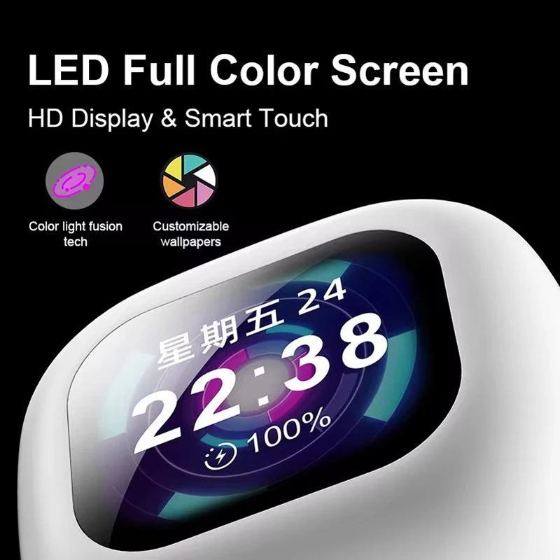 Real-Time Language Translator Headphones Bluetooth Wireless Earphones Sports Noise Reduction Earhooks Headset Smart Touch Screen